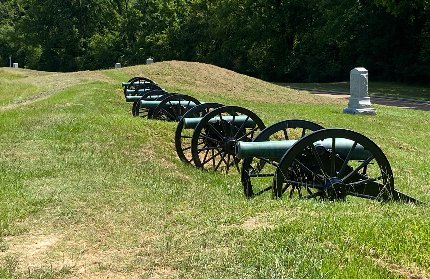 Union Artillery Positions — Vicksburg National Battlefield